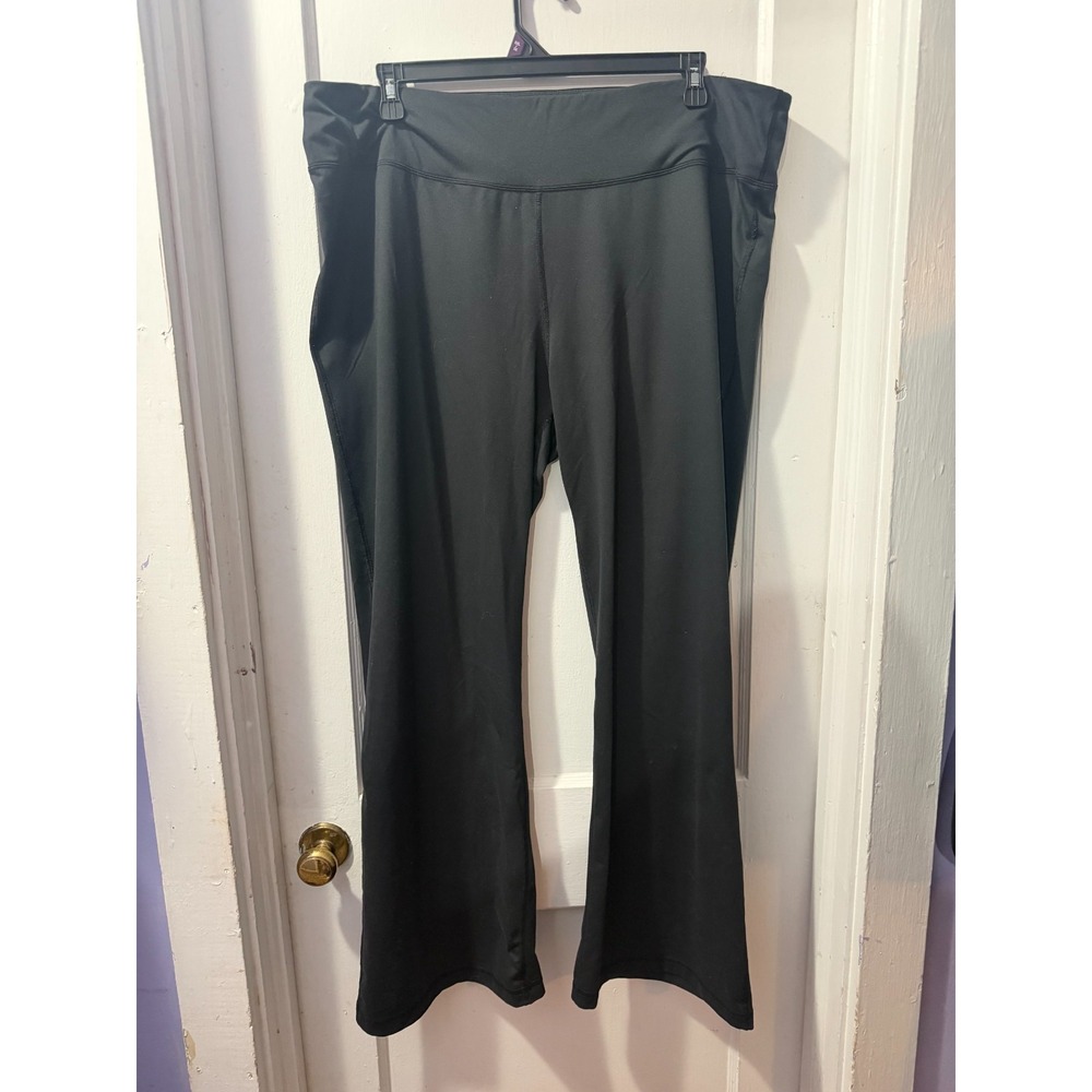 Zelos Black Workout Pants in 4X